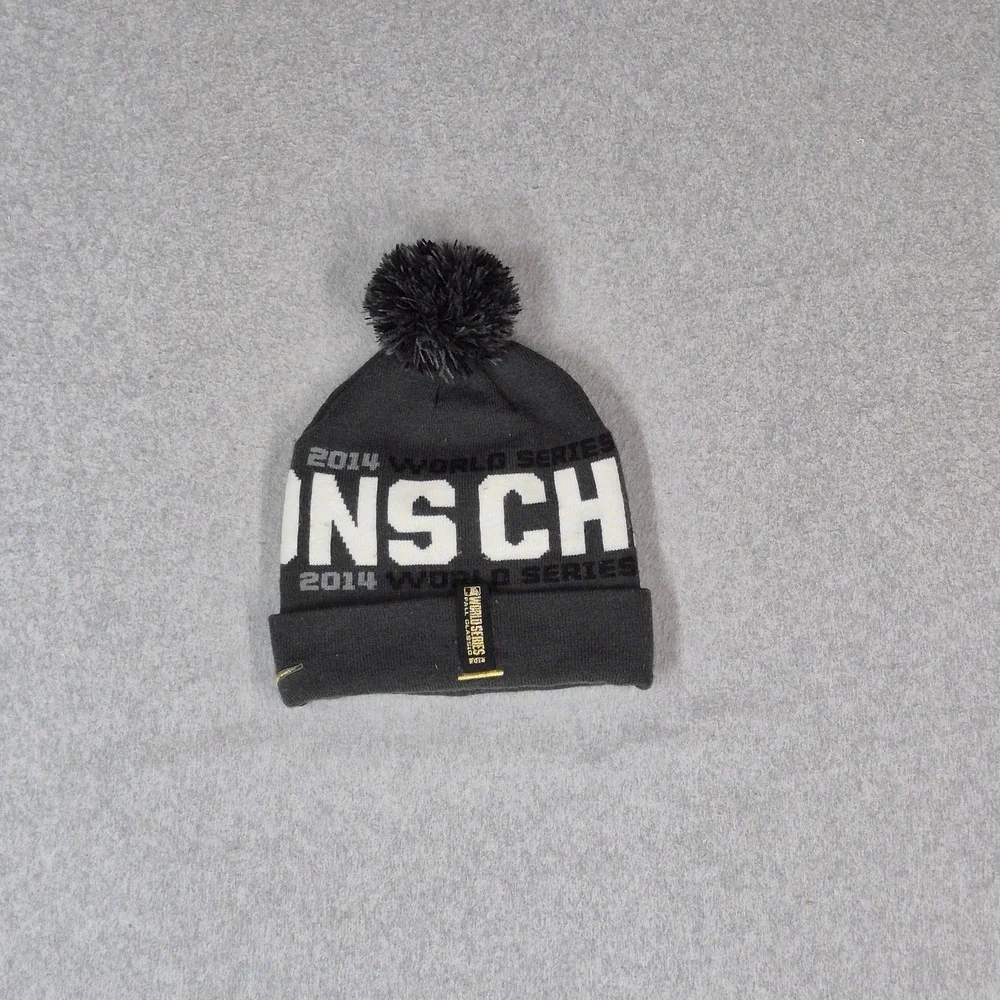 San Francisco Giants Men Beanie OS Black Nike Pom Logo 2014 READ